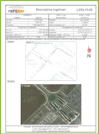 GCP pour le calage d’une image Pleïade de l’aéroport de Larnaca (Chypre)