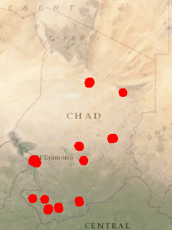 Tchad Points d’appui pour la production de plans cadastraux sur 11 villes Tchadiennes